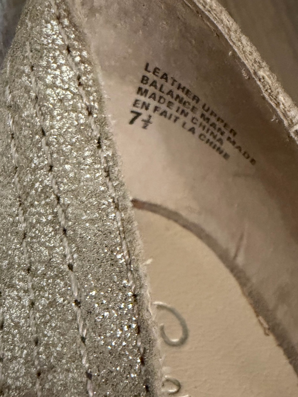 ✨Seychelles Women's Metallic Taupe Heeled Dress Pumps. Size 7.5 - Picture 6 of 13